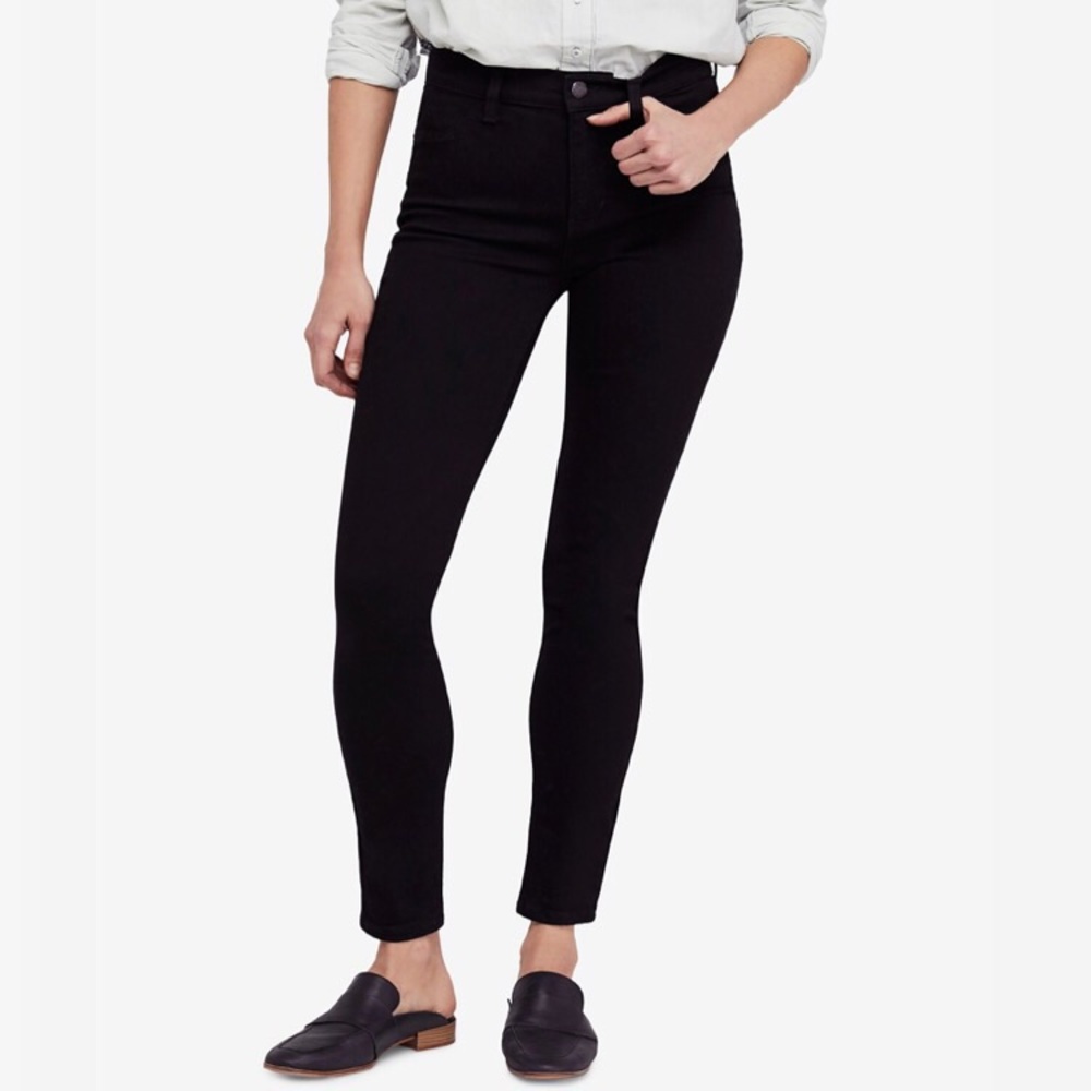 Free People Jeans High Rise Long and Lean